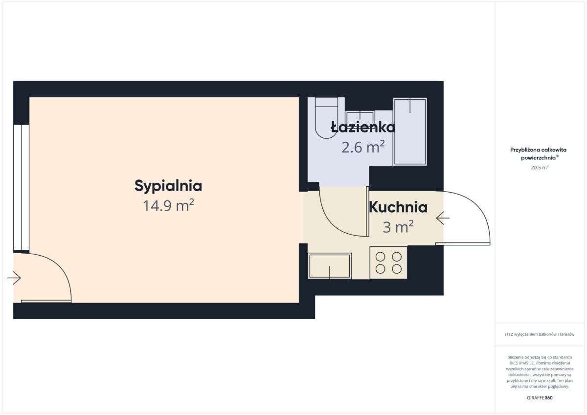 Słoneczne 21 m² – idealne na start lub inwestycję-1