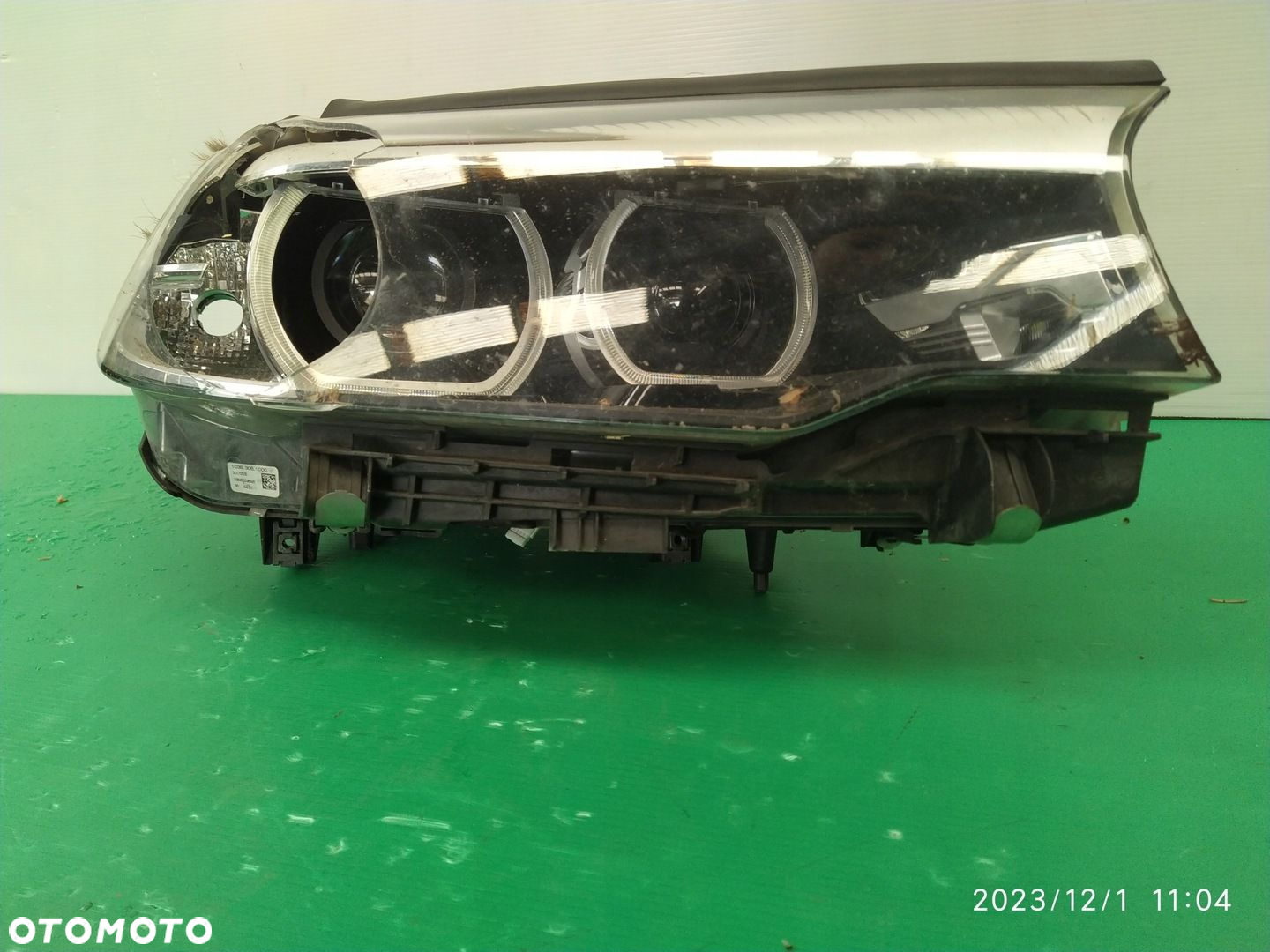 LAMPA PRAWA BMW G30 G31 FULL LED USZKODZONA 7439188 - 6