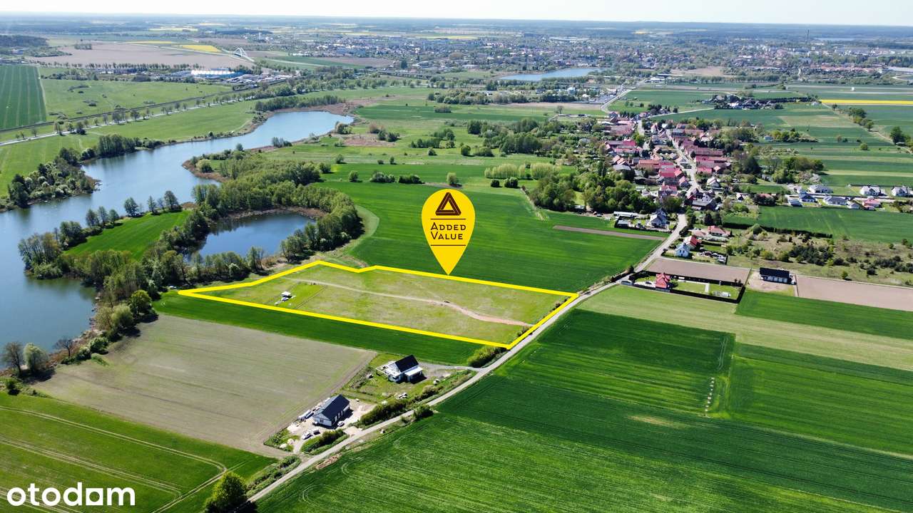 OSTATNIA działka nad jeziorem | Bezterminowe WZ ! | Media w drodze wew-7
