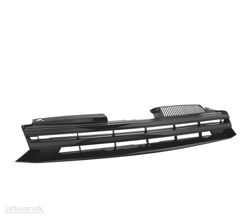 GRELHA PARA VOLKSWAGEN VW GOLF 6 MK VI 08-12 PRETO BRILHANTE SEM LOGO - 4