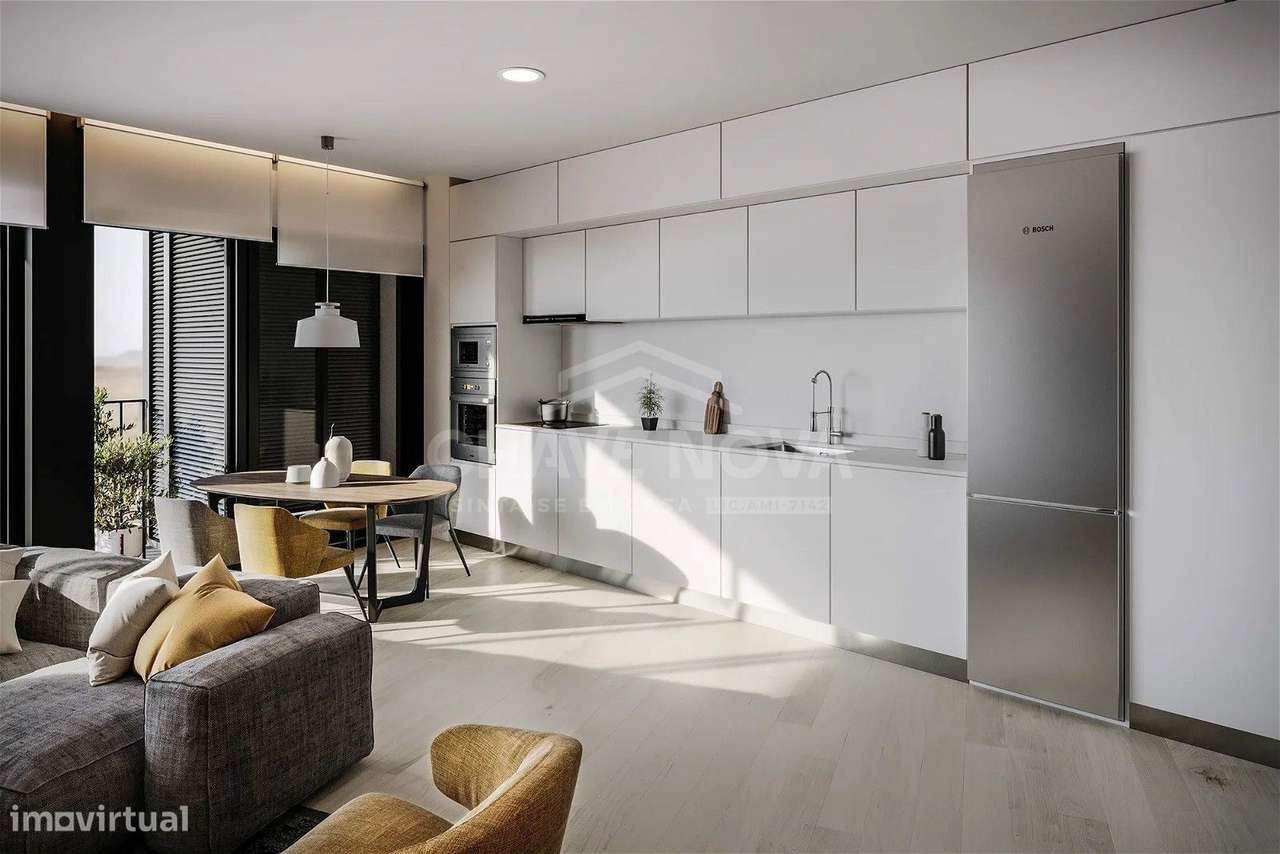 Apartamento T1+1, novo, perto da Universidade de Aveiro e do Glicínias - Grande imagem: 3/14