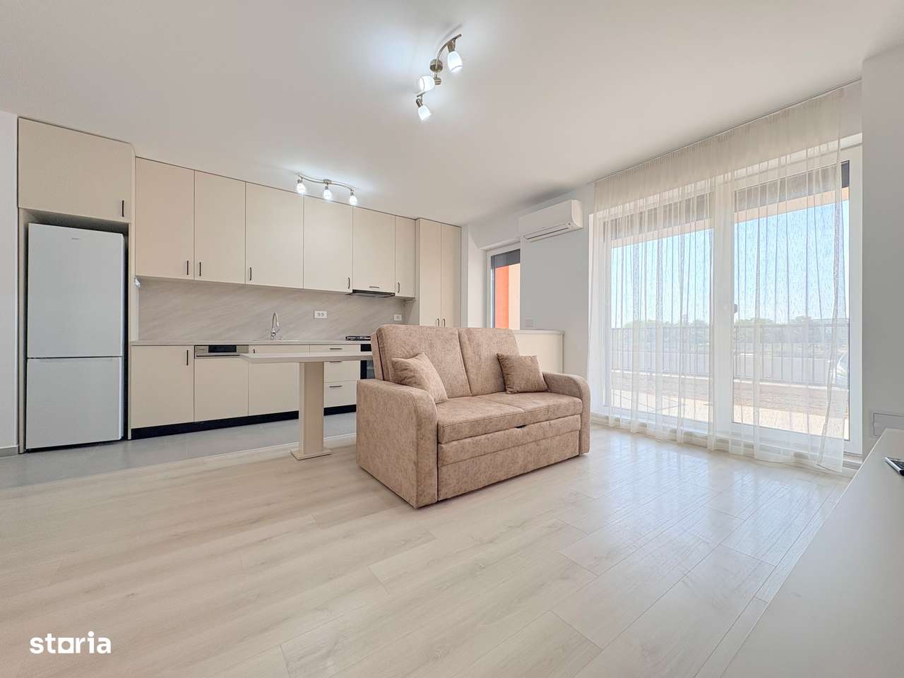 3 camere, cu gradina, parcare subterana, prima inchiriere - Denya Fore