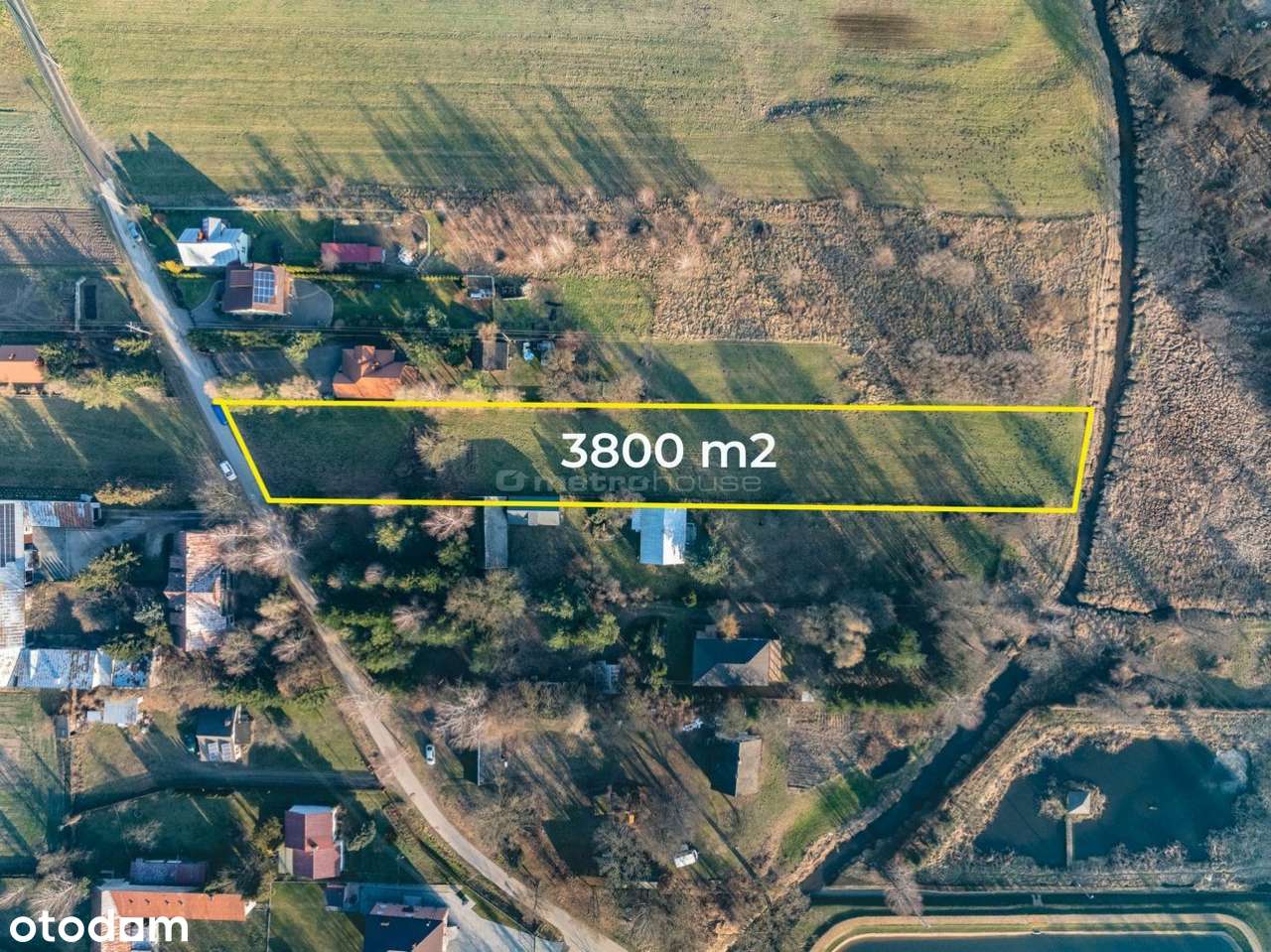 Działka z linią brzegową rzeki - Pełny obrazek: 3/10