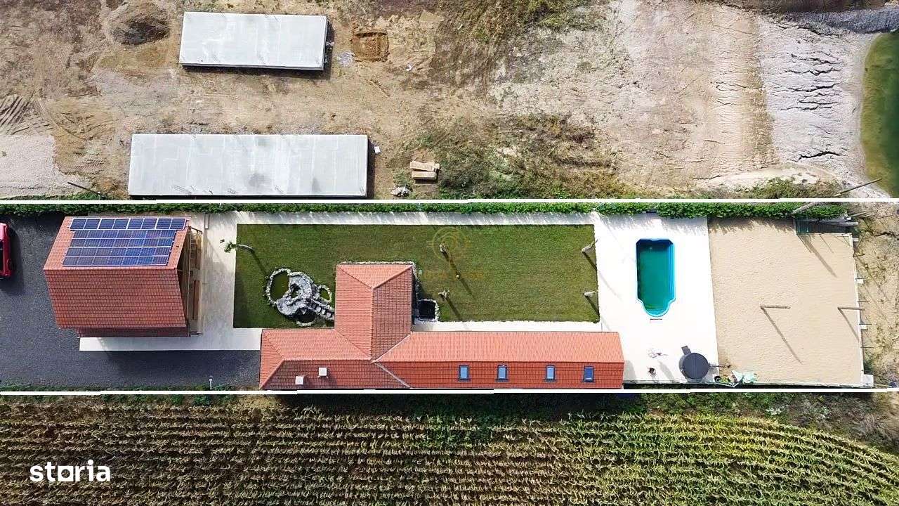 Vila de vanzare in APA-NORD  cu 2 Piscine/Zona de Relaxare/Acces lac-11
