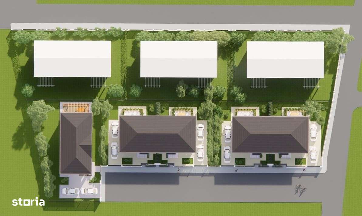 Case duplex, spre vanzare, in cart. rezidential nou - Imagine principală: 4/12