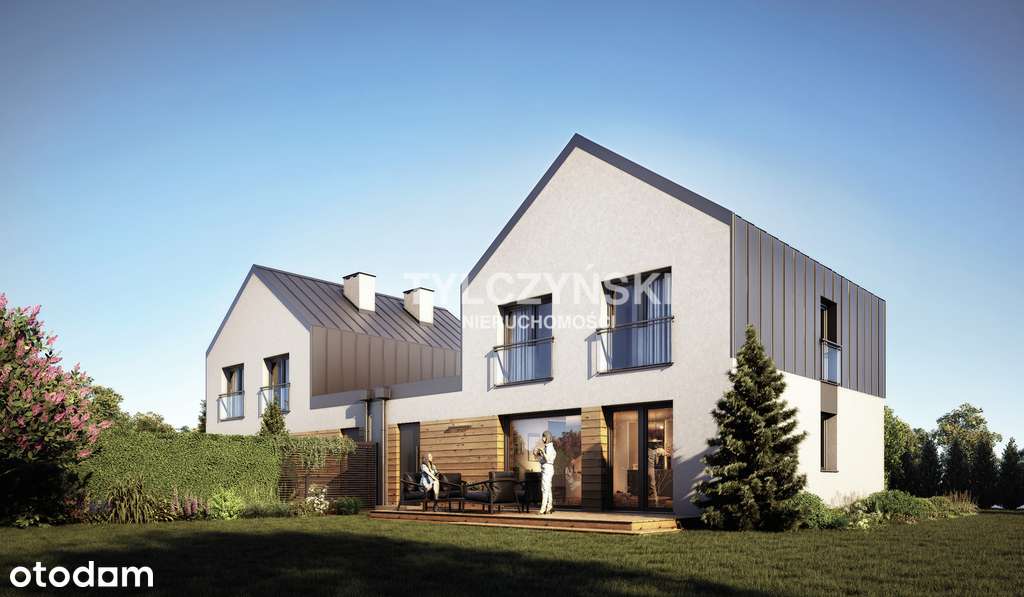 Nowoczesny dom – z garażem i ogrodem-2