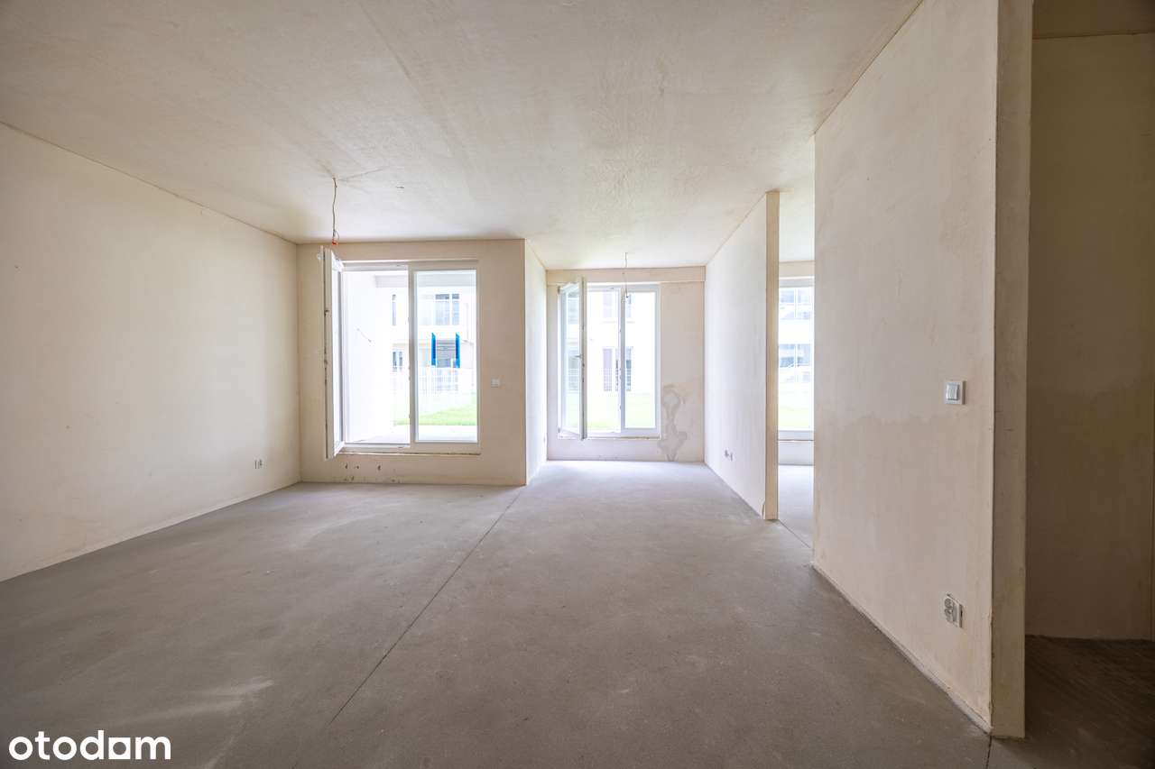 Dwupokojowe mieszkanie w stanie deweloperskim, taras z ogrodem, winda!-10