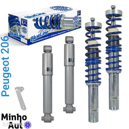 Coilovers JOM Blueline Peugeot 206 - 2