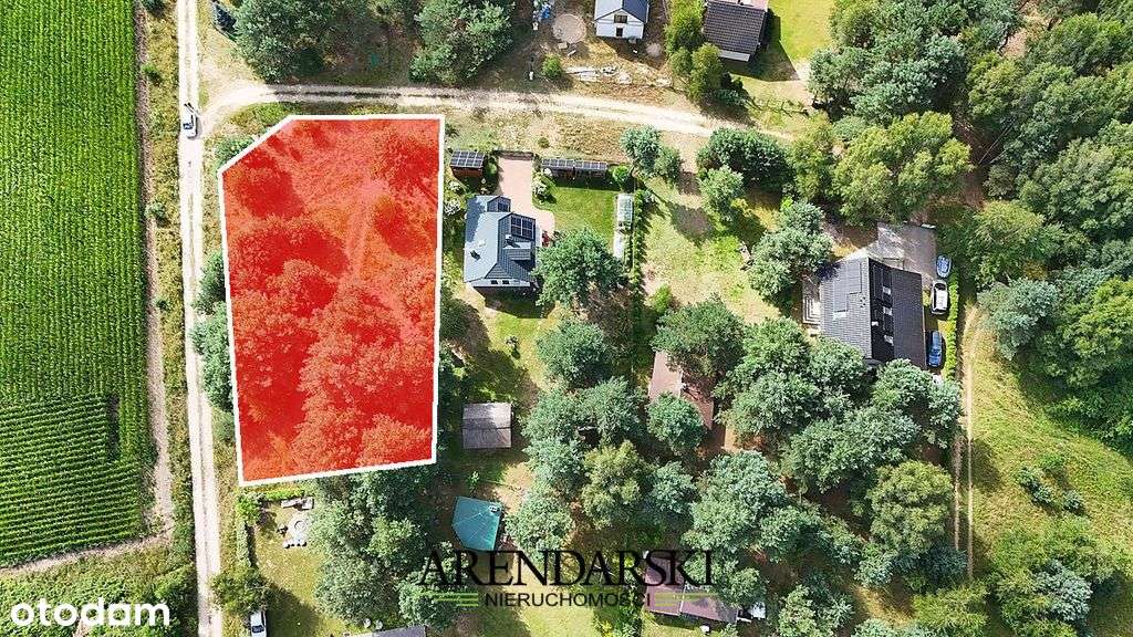 Działka budowlana 1200m² Radęcin-blisko jeziora! - Pełny obrazek: 5/5