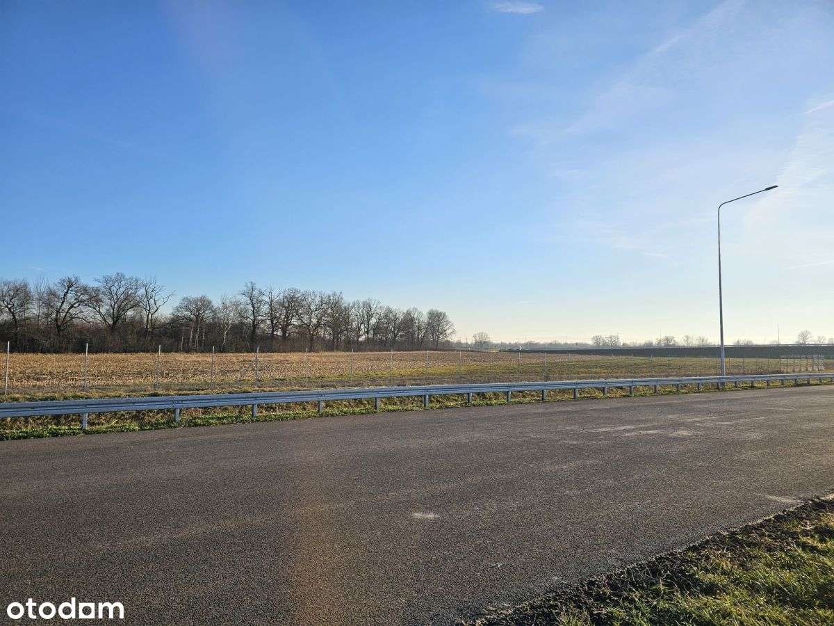 Teren inwestycyjny przy S1 węzeł Oświęcim-12