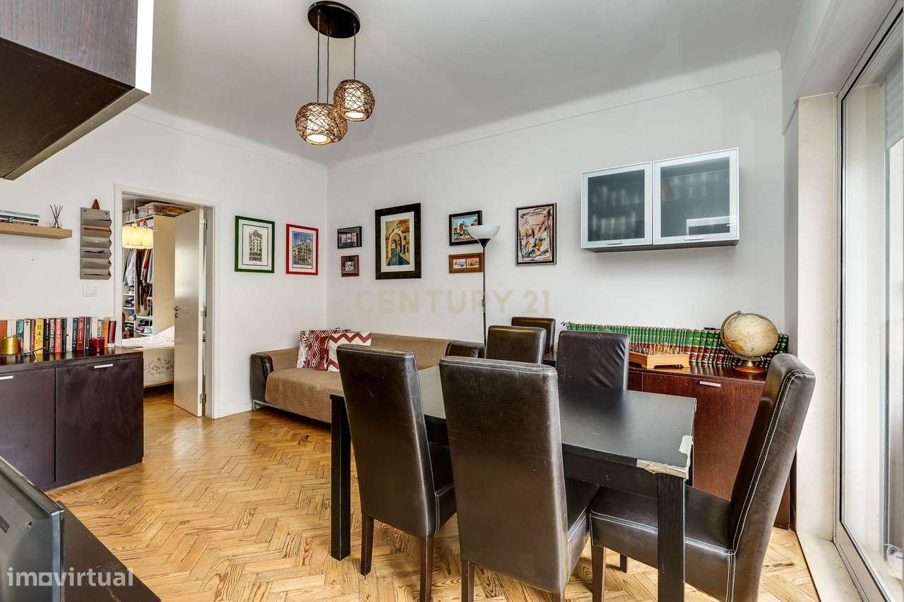 Apartamento T3 Luminoso com Logradouro - Grande imagem: 4/21