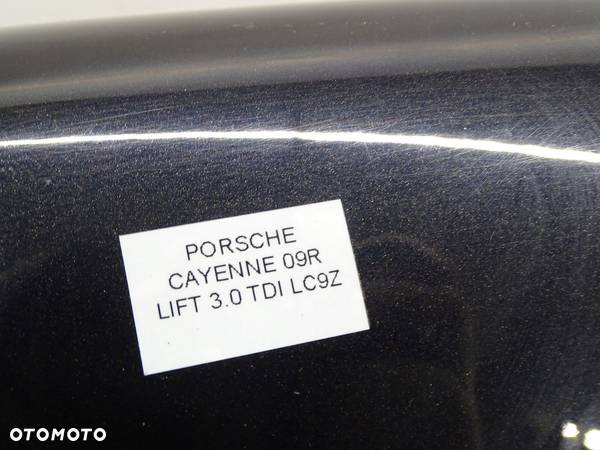 BŁOTNIK LEWY PRZÓD PRZEDNI PORSCHE CAYENNE LIFT 7L 7L5 LC9Z - 5