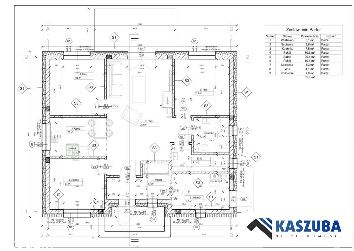 Przylep Dom wolnostojący w budowie działka 875m2-18