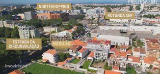 Terreno com Projeto Aprovado à Circunvalação no Porto
