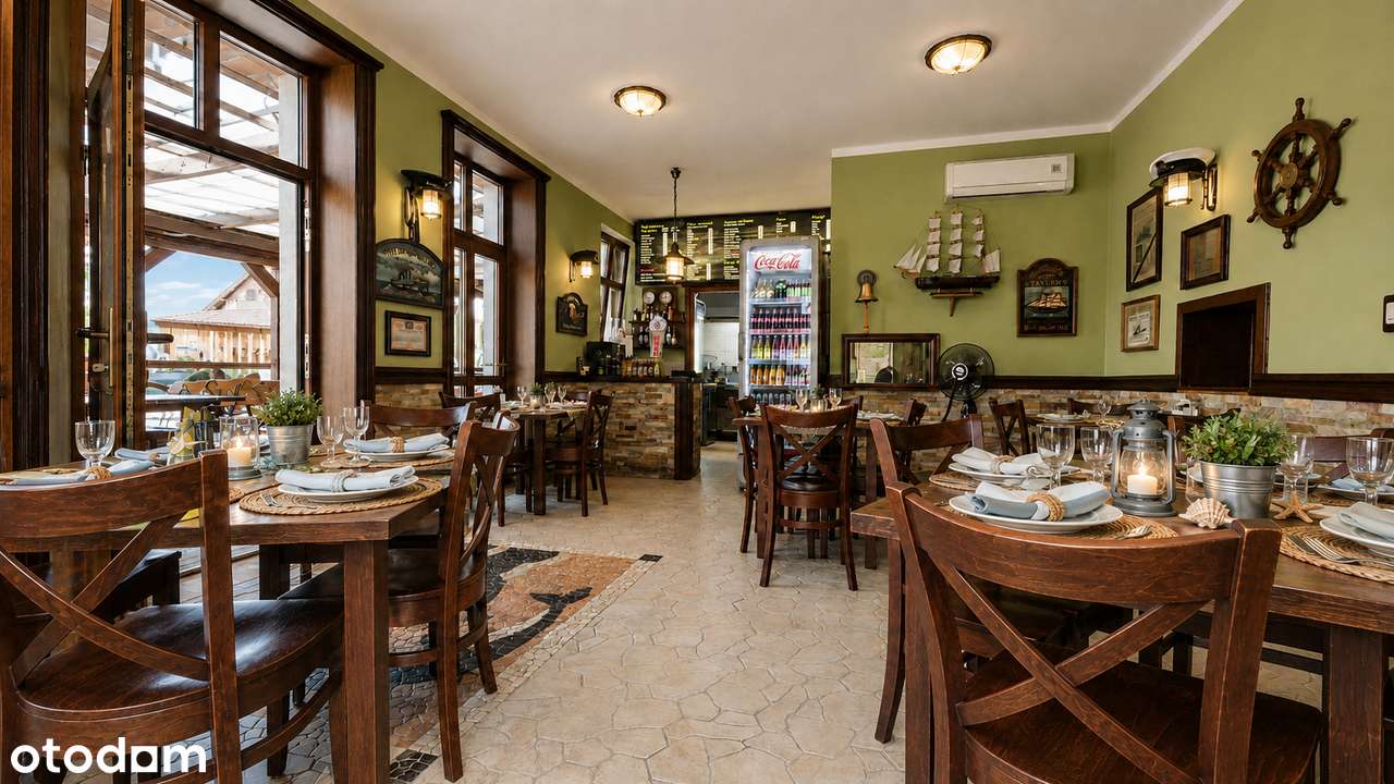Dochodowa restauracja 250 M od plaży Darłówko Zach-1