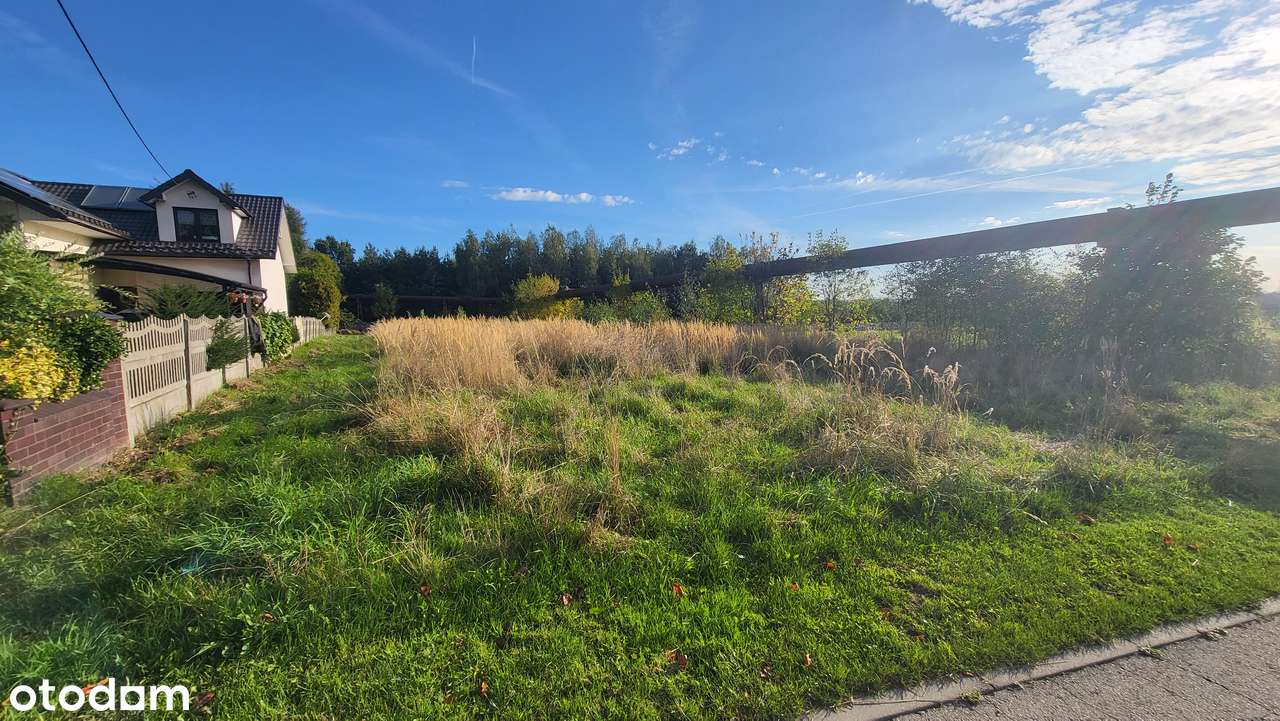 Działka budowlana w Sarnowie, ul. Leśna (gm.Psary) Super Lokalizacja-1