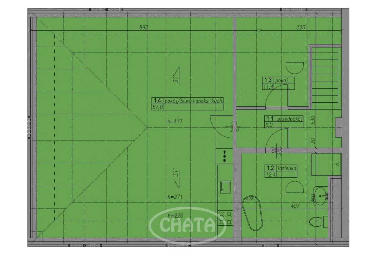 Wolnostojący budynek mieszkalno-usługowy - Pełny obrazek: 5/20