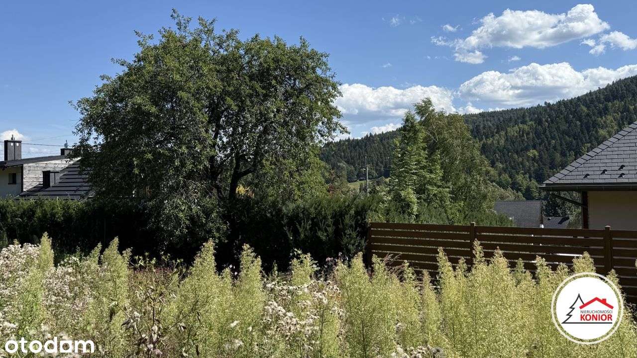 Widokowa działka z pozwoleniem na budowe budynku .-2