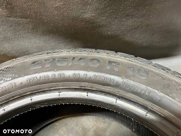 Opona Continental ContiSportContact3 275/40R18 5mm - 8