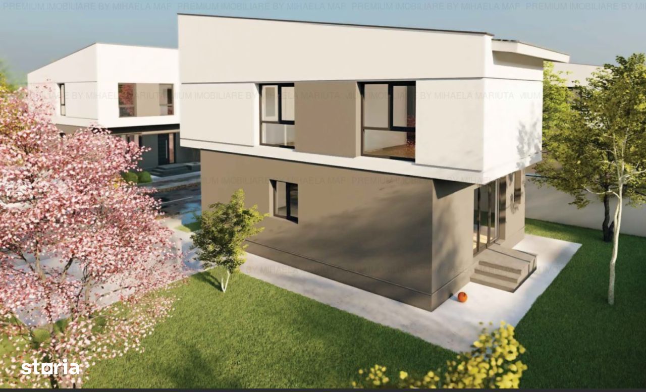 Proprietar - Single 4 camere, 300 mp, complex,casa moderna, Canalizare