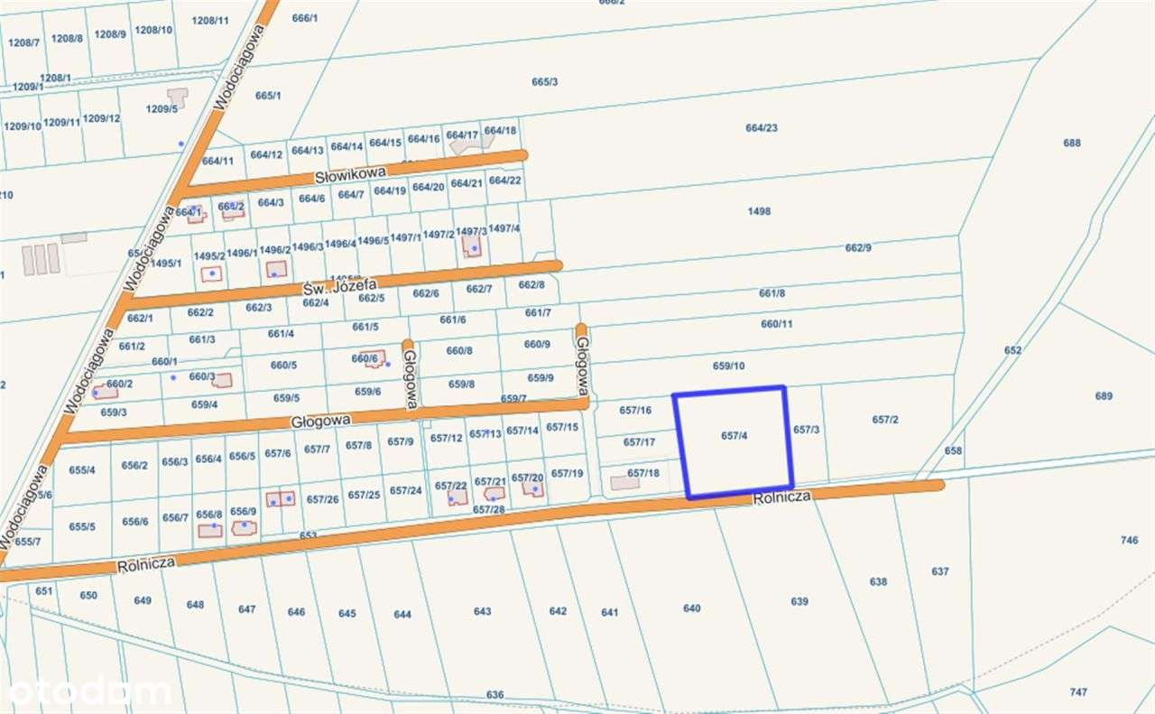 Działka rolna w Redzie, ul. Rolnicza - Pełny obrazek: 2/4