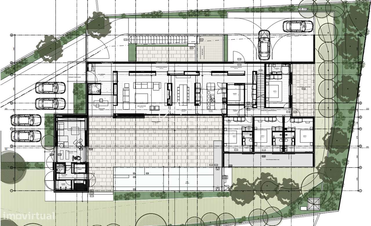 Terreno com Projeto Aprovado para Villa de Luxo – Quinta da Marinha, C-15