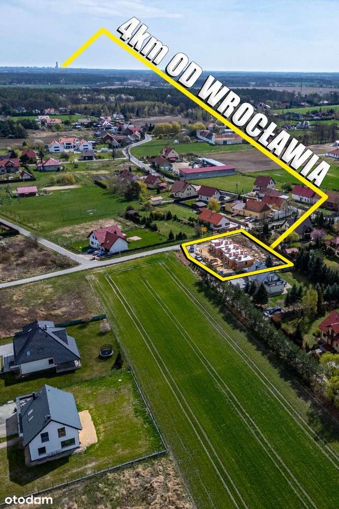 Kameralny segment z dużym ogrodem – 4 km od Wrocławia Żurawiniec-1