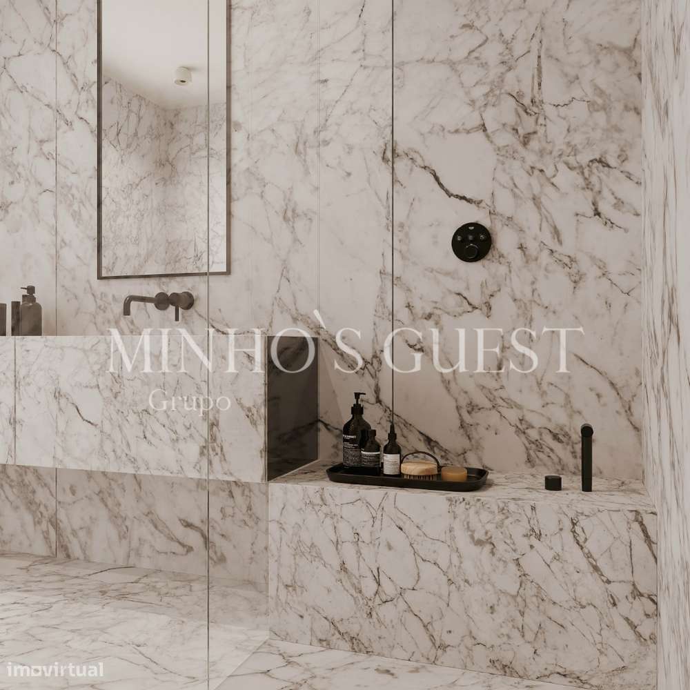 Apartamento T3 de Luxo em Fraião Braga-23