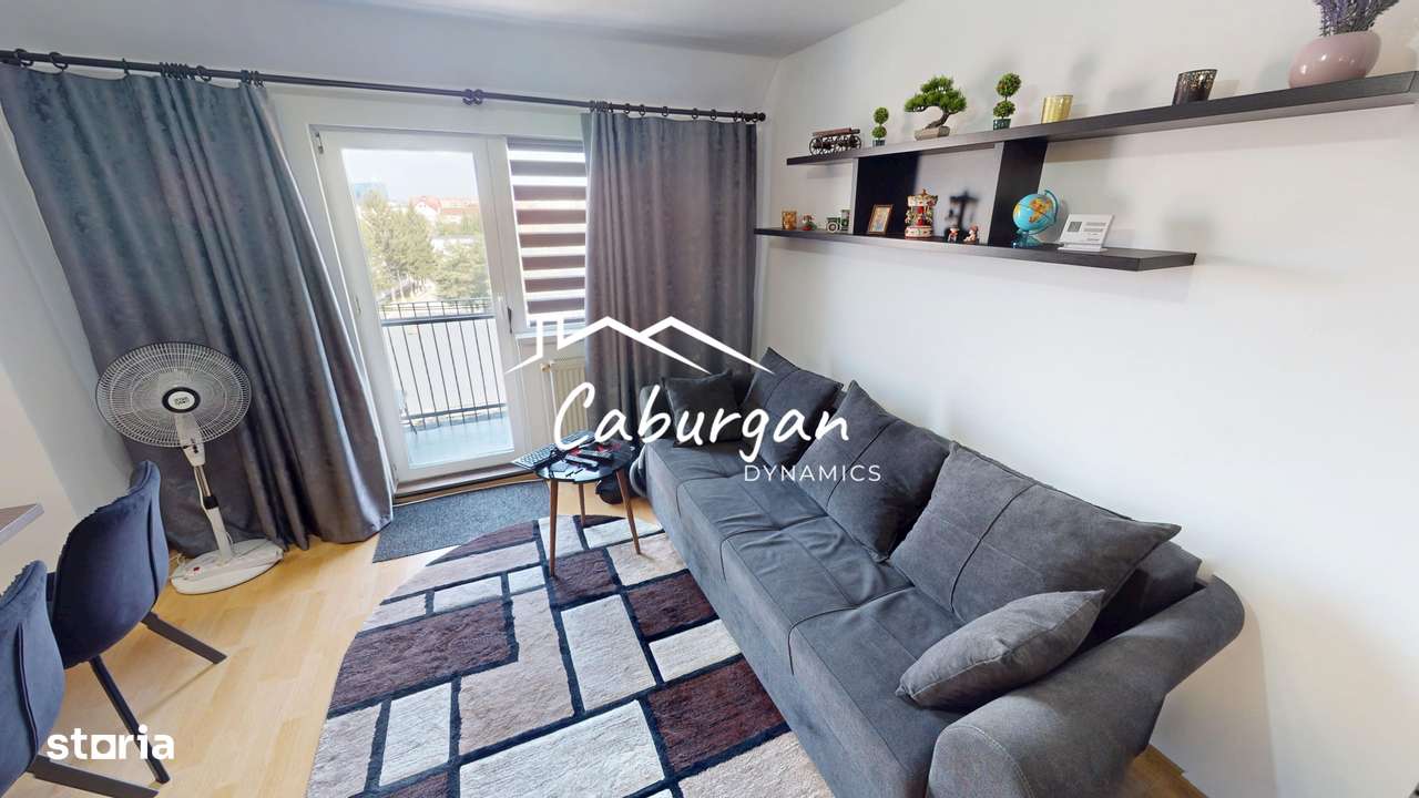 Ap cu 2 camere - 41 mp utili + balcon, mobilat si utilat, Piata Rahova-8