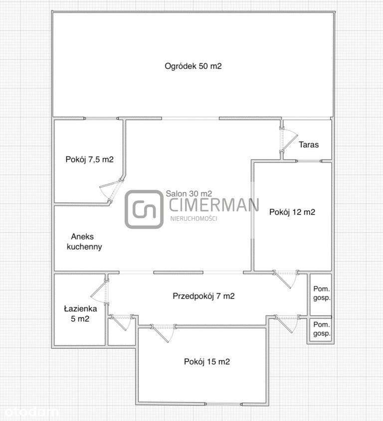 Oporów - Parter z ogródkiem-16