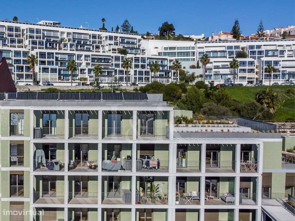 Penthouse T4+1 com terraço, piscina e vista rio no Dafundo, Oeiras-40