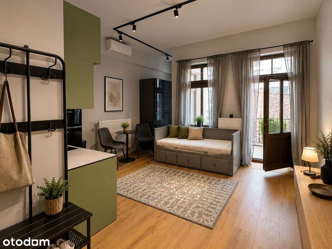Stylowe studio | balkon | kameralna inwestycja | wysoki standard