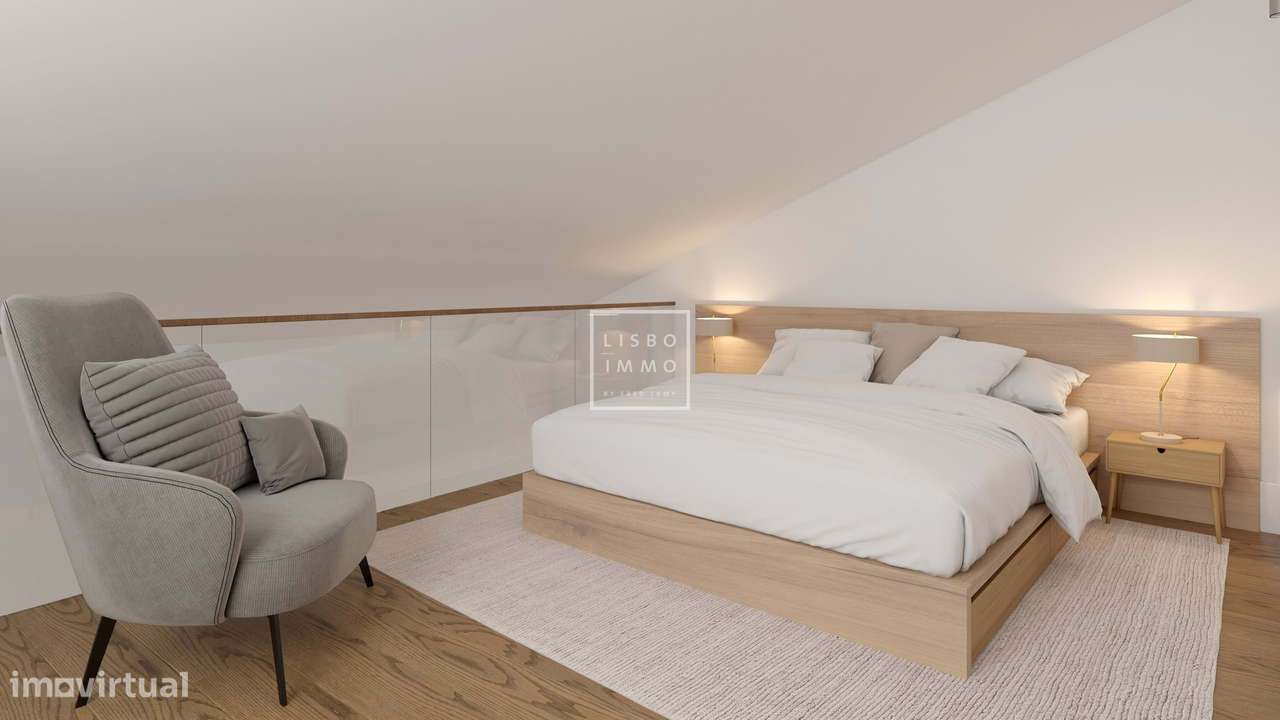 Townhouse, 74,45m2, terraço 35,58m2, completamente reformado, centro h-28