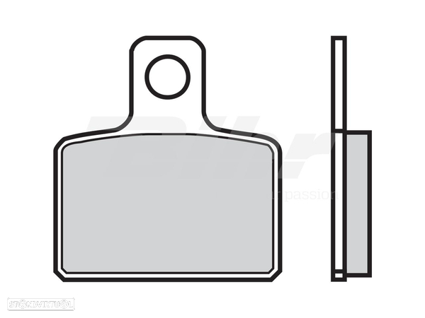07gr4804 - pastilhas de travão orgânicas brembo 07gr4804 - 1