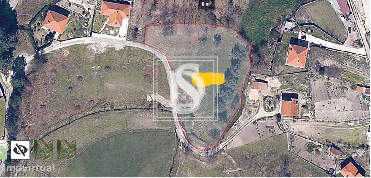 Terreno urbanizável situado em Pinheiro, Vieira do Minho - Grande imagem: 2/13