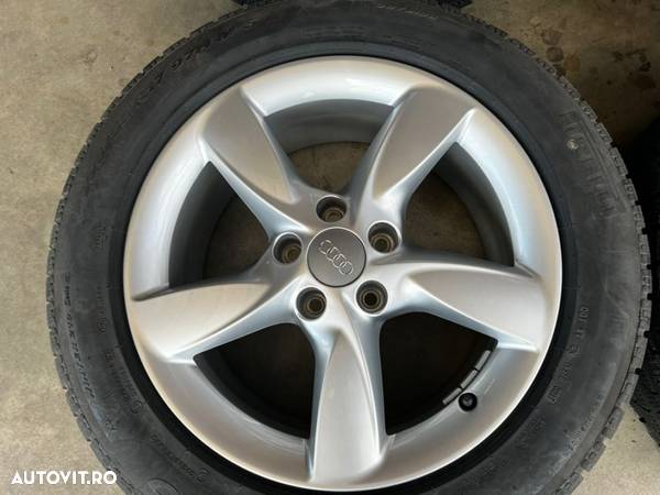 vand jante noi originale Audi A6,A4 pe 17” cu anvelope noi de iarnă - 3