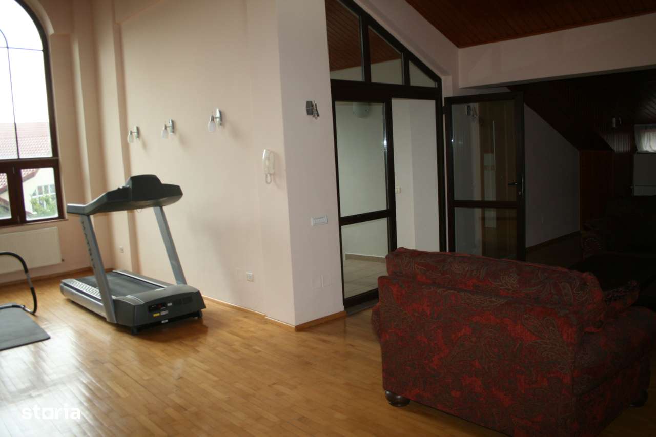 Vanzare vila superba D+P+1+M garaj piscina teren 2500mp Pipera padure-14