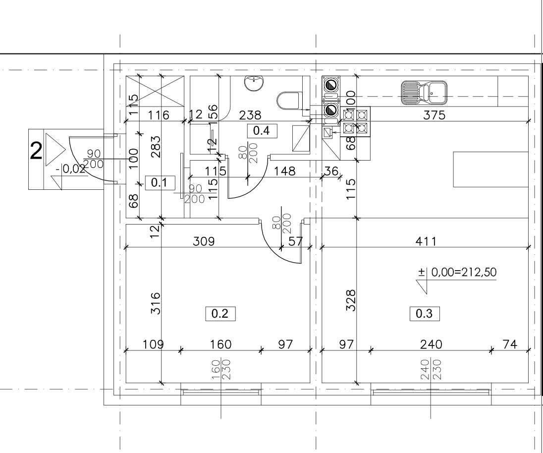 46,38 m² | 2 pokoje | Taras | Klucze na już | Bez PCC-15