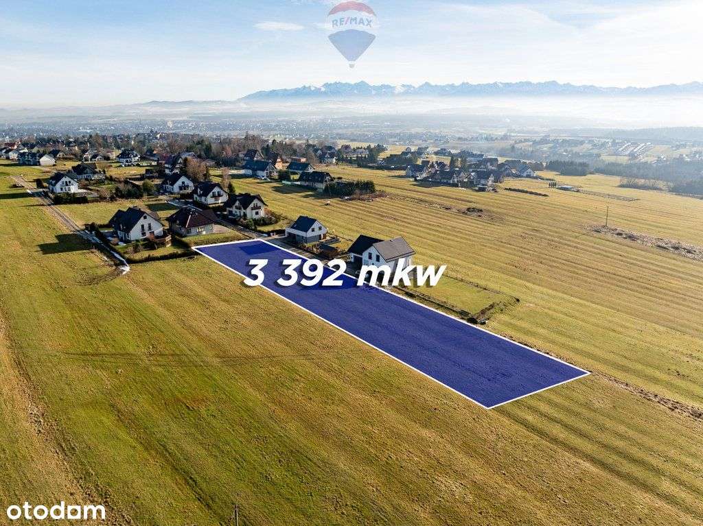 Działka budowlana 3392 m² – Nowy Targ, os. Niwa - Pełny obrazek: 3/19