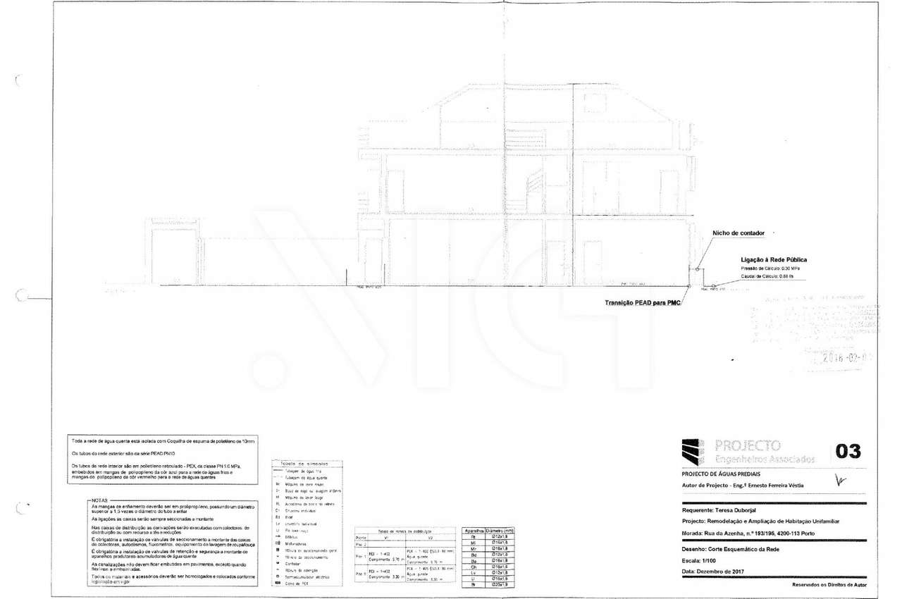 Moradia T3 com pátio, anexos e garagem em Paranhos - Porto-50