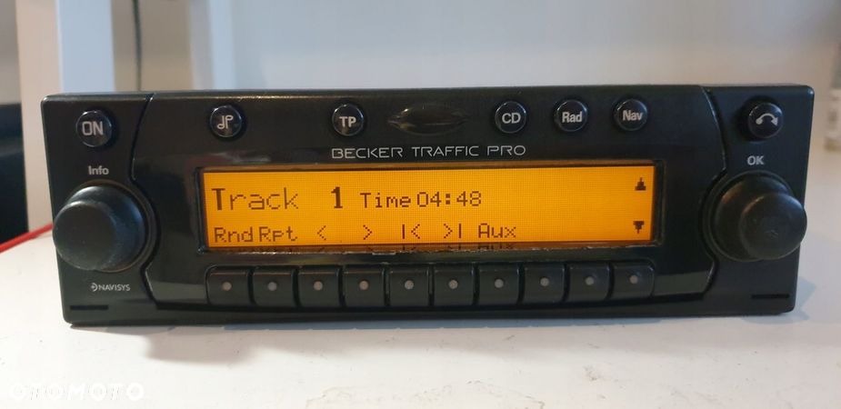 RADIO CD MP3 BECKER 4721 TRAFIC PRO MERCEDES PORSCHE BMW  KOD - 1