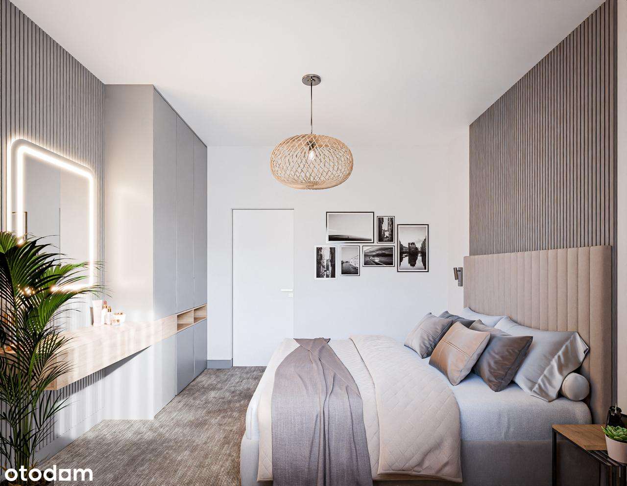 Nowoczesny dom parterowy w Klonówcu–trwała konstrukcja, stan zamknięty-14