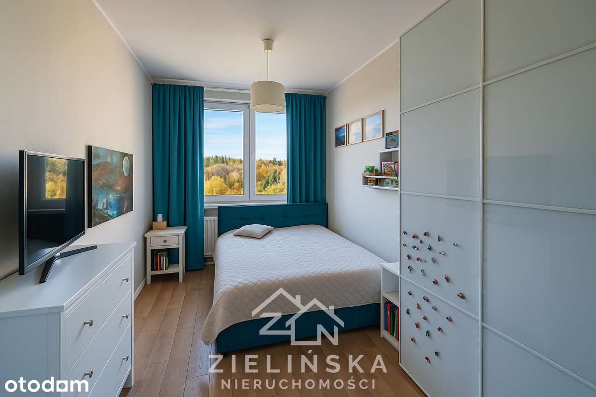 Przytulne 3 pokoje na I piętrze z widokiem na las-5