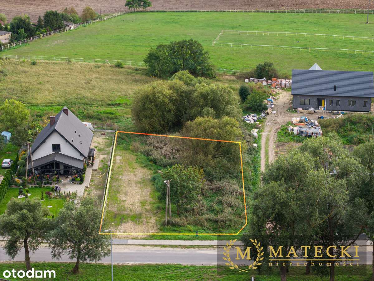 Działka budowlana Bytyń, blisko jeziora, Mpzp-3