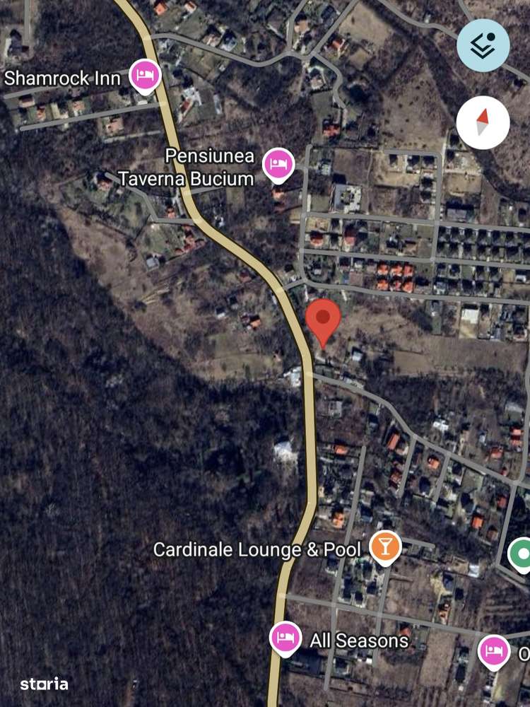 Teren intravilan, 1000 mp, toate utilitatile, la strada, Bucium - Imagine principală: 3/3