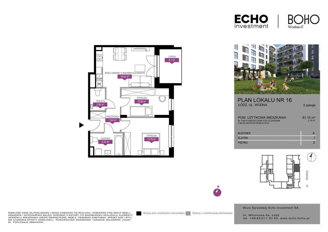 Mieszkanie 3-pokojowe w atrakcyjmnej cenie! M²Poland Estate - Pełny obrazek: 2/10