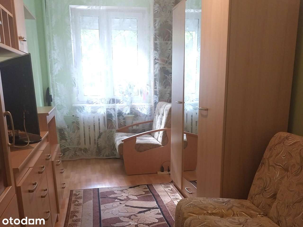 Winogrady, 2 pokoje, parter, kratka balkonowa, piwnica - Pełny obrazek: 4/12