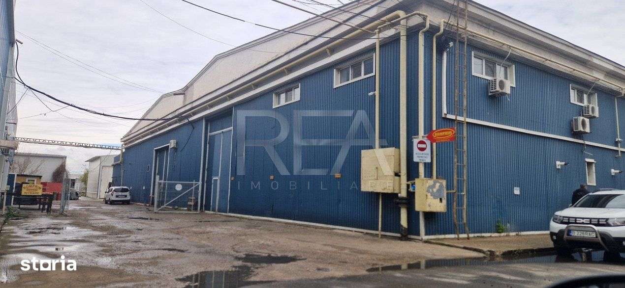 Hala Depozitare/Productie +Birou | Poduri Rulant | 1000 m.p. | Otopeni - Imagine principală: 1/16