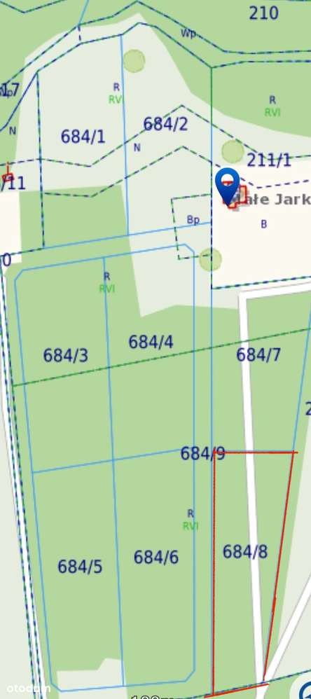 Działka na sprzedaż – Małe Jarki, koło Cierpic, niedaleko Torunia-10