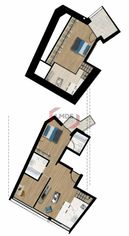 Apartamento T2+1 Duplex - Rua Nove de Julho - Porto